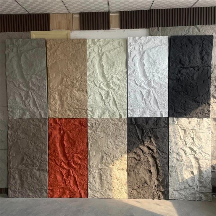 DIY 3D Stone Background Wall Waterproof Stone Pu Panels